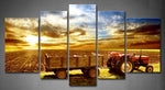 Wall Art  Tractor Sunset